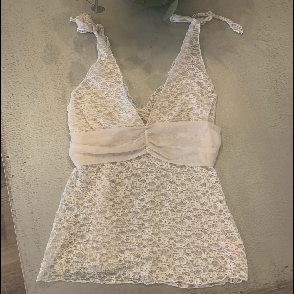Lacey and feminine night top